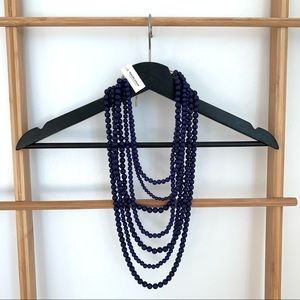 NWT BaubleBar Bold Beaded Strands Necklace